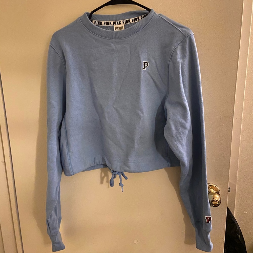 Victoria’s Secret Pink Cropped Sweatshirt